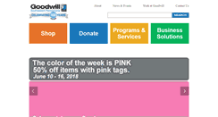 Desktop Screenshot of goodwillswpa.org